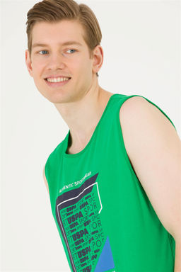 Мужская футболка Apple Green с круглым вырезом - U.s. polo assn фото 11