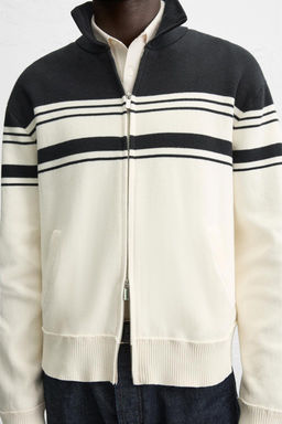 ZIP-UP KNIT JACKET - Zara фото 7