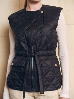 Жилет стеганный 512.150032/Черный - Seven senses фото 2