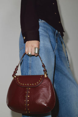 STUDDED SHOULDER BAG - Zara фото 2