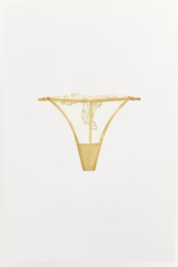 LACE THONG - Zara фото 3
