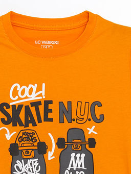 Bisiklet Yaka Erkek ?ocuk Pijama Tak?m?