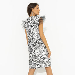 Платье прямого кроя, Обезоруживающий образ - Charutti фото 5