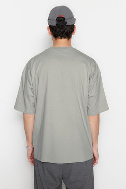 TRENDYOL MAN Oversize/Genis Kesim K?sa Kollu Sehir Bask?l? %100 Pamuklu T-Shirt TMNSS20TS1102 - Trendyolmilla фото 25