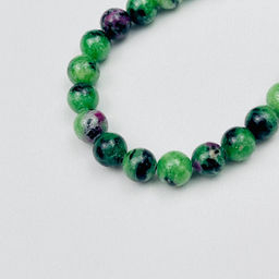 Браслет регулируемый из Цоизита - Радуга самоцветов фото 3