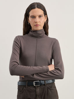 Водолазка из модала со швом / Zarina  фото 2