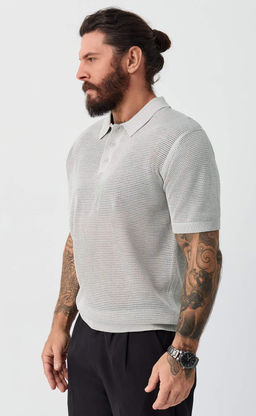 Поло муж F611-1533 l.beige