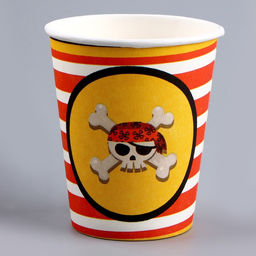 Посуда одноразовая бумажная для праздника «С праздником!»