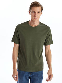 Bisiklet Yaka Penye Erkek Ti??rt