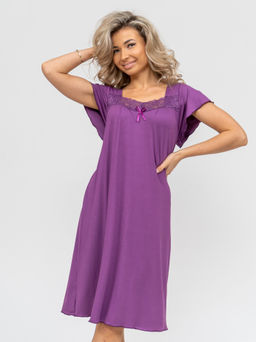 002 Ночная сорочка "Сирень"