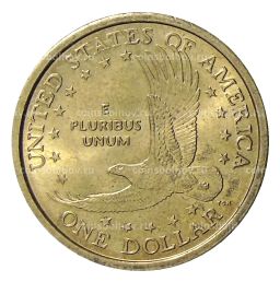 1 доллар 2000 года P США Сакагавея  Парящий Орел