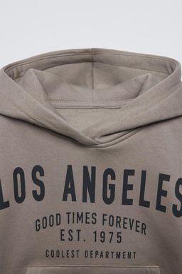 SLOGAN PRINT HOODIE - Zara фото 13