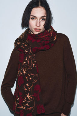 FLORAL PRINT SCARF