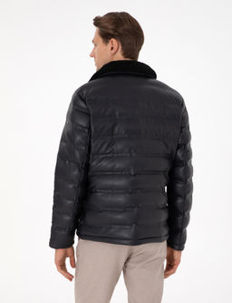 Lacivert Deri Ceket - Pierre cardin фото 5
