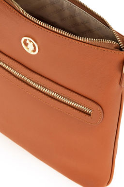 Женская светло-коричневая сумка через плечо Неожиданная скидка в корзине - U.s. polo assn фото 7