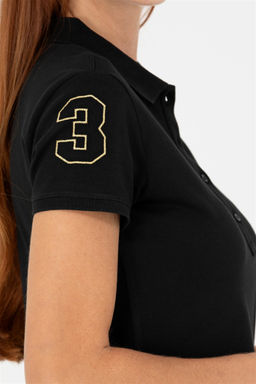 U. S. Polo Assn Женское черное трикотажное платье - U.s. polo assn фото 7