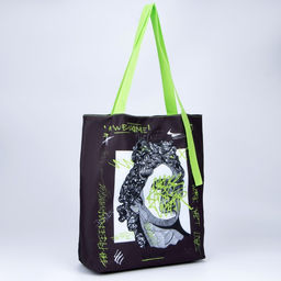 Сумка-шопер Scupture без молнии с подкладкой, цвет чёрный - Nazamok фото 5