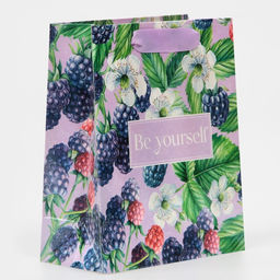 Пакет ламинированный Будь собой, радужная голография, S 12 х 15 х 5,5 см - Дарите счастье фото 2