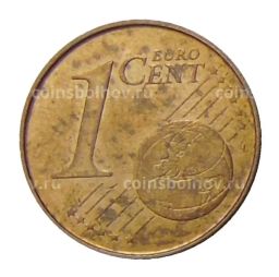 Монета 1 евроцент 2017 года Испания