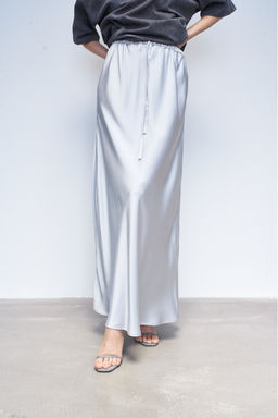 Юбка Silky matte Silver - Erist store фото 2
