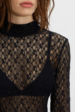 Боди с длинным рукавом из кружева - Mollis фото 9