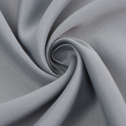 Штора портьерная «Этель», 130×300 см, серая, блэкаут