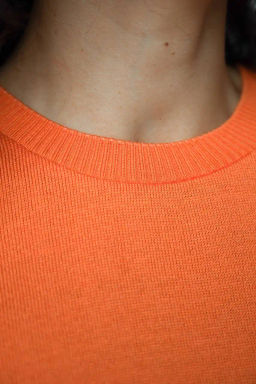 Джемпер ДЖв 1408-2 Морковный