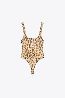 POLYAMIDE STRAPPY BODYSUIT - Zara фото 6