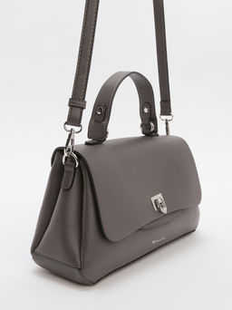 Женская сумка с ручкой TAMARIS Carolina Артикул 4370651, темно-серый - Armani exchange фото 4