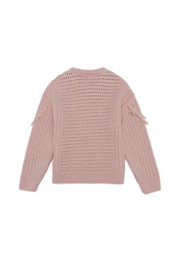 Вязаный свитер лосося для девочки - U.s. polo assn фото 2