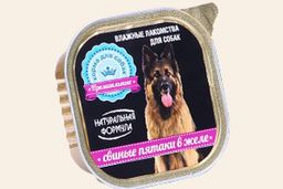 Натур. Формула д/соб. ламис. 300 г. Свиные пятаки