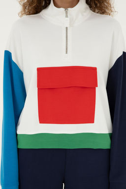 Женский белый свитшот Неожиданная скидка в корзине - U.s. polo assn фото 13