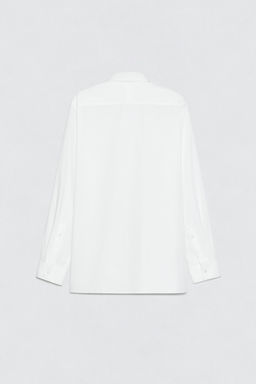POPLIN SHIRT WITH BOW SOSHIOTSUKI X ZARA