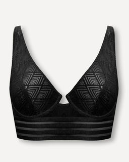 Ажурный желтый бюстгальтер - Deseo фото 7