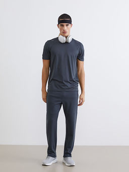 Bisiklet Yaka Erkek Spor Ti??rt