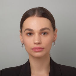 Серьги со стразами Блум висячие, цвет белый в серебре - Queen fair фото 3