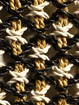 Сумка плетёная «София», из сиграсса, 38×12×42 см