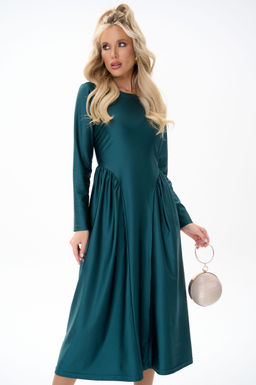 Платье Донна (изумрдный) - Эльза фото 11