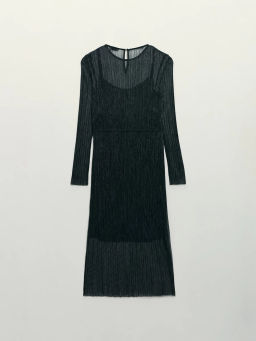 Платье миди с люрексом / Zarina