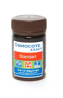 БТ Osmocote Exact Standart 3-4 Для всех видов растений 50 мл (1 шт./упак.)