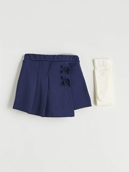 K?z ?ocuk ?ort Etek ve K?lotlu ?orap