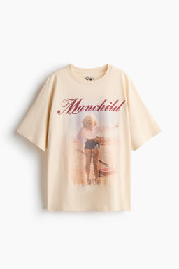 Camiseta oversize estampada - H&m фото 14