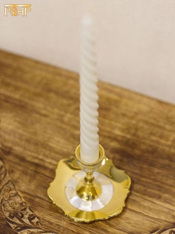Подсвечник № П5212/4 на 1 свечу с перламутр. 2шт/уп - Ганг фото 6
