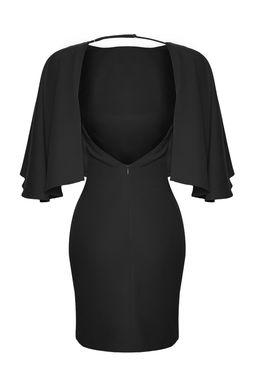 K?rm?z? Kay?k Yaka Pelerin Detayl? Dokuma S?k Abiye Gece Mezuniyet Elbisesi TPRSS25EL00084 - Trendyolmilla фото 10