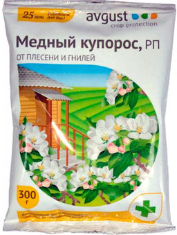 Август Медный купорос 300 гр (50 шт./упак.)
