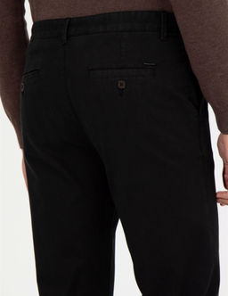 Siyah Regular Fit Kanvas Pantolon - Pierre cardin фото 7