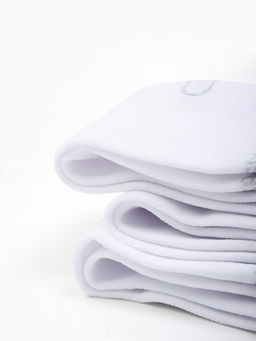 Носки мужские спортивные хлопковые Resport, набор 3 пары, размер 39-41, белые