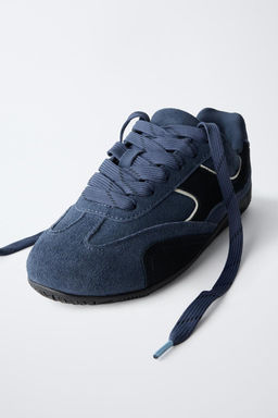 LEATHER SNEAKERS - Zara фото 4