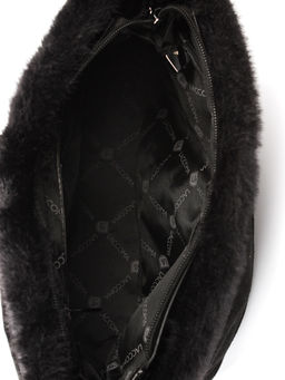 LACCOMA сумка P5681-1-черный эко кожа, искуственный мех полиэстер  фото 5