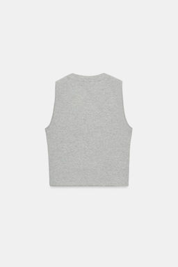 SEAMED SLEEVELESS TOP - Zara фото 7